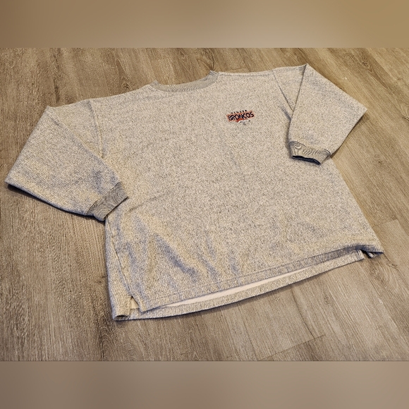 Vintage Denver Broncos Sweatshirt Logo Script Mens Size XL NFL Pro Player - Picture 2 of 7